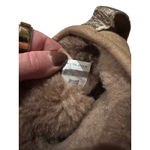 UGG  Classic Mini Metallic Heel Boots Suede Sheepskin Lined Women's Size 8 Photo 7