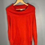 Anthropologie Anthro moth Brenta red cowl neck sweater Photo 0