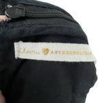 Anthropologie Women's Black Belted Paperbag-Waist Wide-Leg Cotton Pants Size Sm. Photo 7