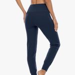 Ladies Navy Blue Jogger Pants M Size M Photo 5