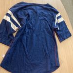 NFL New England Patriots Top Touch By Alyssa Milano Blue Cotton Womens Small Photo 2