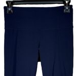 Athleta  Small Capris Leggings Stretch Low-Rise Inner Pocket Cropped Navy Blue Photo 1