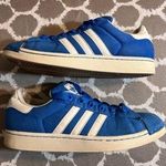 Adidas Blue and White Athletic Shoes Sleek Design Photo 0