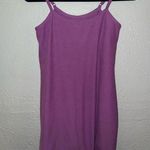Beyond Yoga  Spacedye Move It Dress Purple Criss Cross Back Mini Medium Photo 0