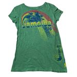 Chip & Pepper  Green JAMAICA Retro Vintage Inspired Womens Graphic T-Shirt Sz M Photo 0