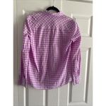 J.Crew Womens 2 Purple Gingham Boy Fit Button Down Collared Career Top Photo 6