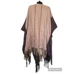Woolrich ‎ blanket shawl fringe lavender one size Photo 1