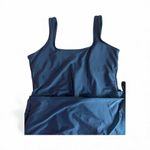 Old Navy  Black Skirted Swim Dress XL Built-in Bottoms Photo 1