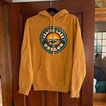 Crater lake Oregon hoodie S Gold Photo 0
