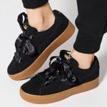 Puma Black Vikky Platform Sneakers Photo 0