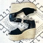 Marc Fisher LTD Alita Espadrille Wedge Sandals in Black Size 10 Photo 5