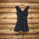 Michael Costello  X Revolve Kandie Mini Lace Dress S Photo 2