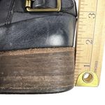 Clarks  Monica Soul Leather Moto Harness Boot Calf Height Dark Gray Size 7.5 Photo 8