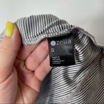 Zella  Scoop Back Striped Activewear Long Sleeve Top Small Photo 5