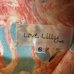 Love, Lilly Flamingo Print Dress Blue Size 6 Photo 3