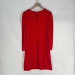 Old Navy Red Polka Dot Puff Shoulder Long Sleeve Dress Size M Photo 7