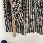 Anthropologie MOTH Wool Blend Open Front Geometric Pattern Vest Women's XS/S Black Size undefined Photo 5