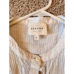 Sézane Sezane Anita White Blouse Size S Photo 4