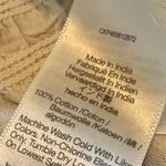 Madewell V-Neck Smocked-Waist Top Blouse Shirt Square Jacquard Print Size Small Photo 10