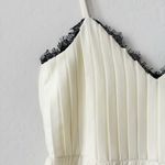 ASOS  Cami Pleated Maxi Dress with Lace Trim Size 4 Photo 11