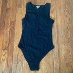 ANDIE  Swim The Malibu One Piece LT‎ Rib Black size M Tall NWT long torso Photo 2