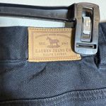 Ralph Lauren NWOT Lauren Jeans Co.  Straight Leg Denim Jeans Women's 14 Black Photo 10