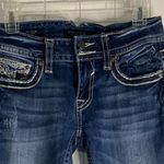 Vigoss Blue Skinny Jeans with Distressed Details Photo 5