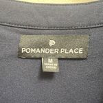 Tuckernuck Pomander Place  Kenzo Mini Dress Tiered Crepe Navy Blue Size M Photo 8