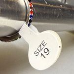 Fashion Ring Multicolor Rhinestone Infinity Band Size 9.25 Stainless Steel 19mm Photo 4