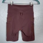 Lululemon Women 4 Dark Oxide Purple Cargo Super-High-Rise Hiking Short 8" Gorp Photo 4