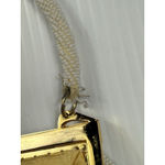 Handmade Vintage White Micro Beaded Clutch Purse  by‎ Mr. John Photo 3