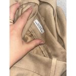 Madewell  The Harlow Superwide Leg Trouser Brushed Twill Light Neutral US 4 NWT Photo 9