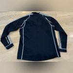 Helly Hansen women’s quarter zip long sleeve baselayer black white size large Photo 7