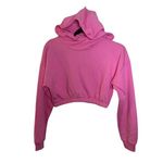 Naked Wardrobe Pink Stay Chilling Crop Sweatshirt Size S Photo 1