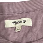 Madewell 💜  Brightside Tank Top – Distant Lavender Muscle Tee – Size L 💫 Photo 2