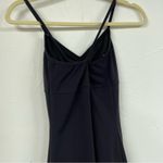 prAna  Black Spaghetti Strap Athletic Mini Dress Sz XS Gorpcore Outdoorsy Hiking Photo 7