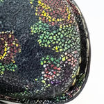 Alegria Paloma Black Leather Colorful Embossed Mary Jane Size 37 WIDE Tapestry Photo 7