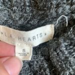 LA Hearts  chunky knit gray sweater Photo 2