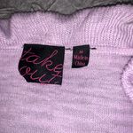 Purple Ruffle Cardigan Size M Photo 2