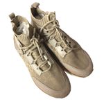 OTBT Women's Size 10 Hybrid Leopard Animal Print High Top Calf Hair Sneakers Photo 1