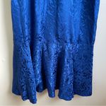 Victoria's Secret NWT Vintage Gold Label Silk Maxi Night Gown Black Lace Large Photo 3