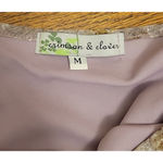 Crimson & Clover Dandelion Print One Shoulder Bell Sleeve Mini Dress Party Homecoming‎  Size M Photo 5