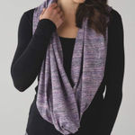 Lululemon  Vinyasa Scarf Rulu Space Dye Camo Tender Violet Black Grape Photo 0
