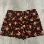 Altar'd State Brown & Pink Floral Skort - Size XL Photo 2