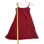 Cosabella L Semi Sheer Lingerie Slip Dress Wine Red Lace Trim Italian Sleepwear Photo 6