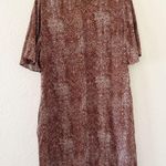 A New Day  Short Sleeved pocket Dress Size Medium A-Line Reptile Print Shift Photo 3