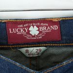 Lucky Brand  Jeans Womens 8/29R Blue Dark Wash Sofia Straight Classic Denim Photo 4