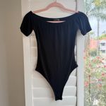 Pretty Little Thing  Off the shoulder body suit in black size XS Photo 1