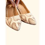 Franco Sarto EUC  Womens Palma Animal Print Pumps Dress Block Heels Shoes 7 M Photo 5