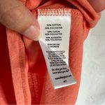 Life is Good cool tee v neck “tropic like it’s hot” sun coral and yellow tee L Photo 8